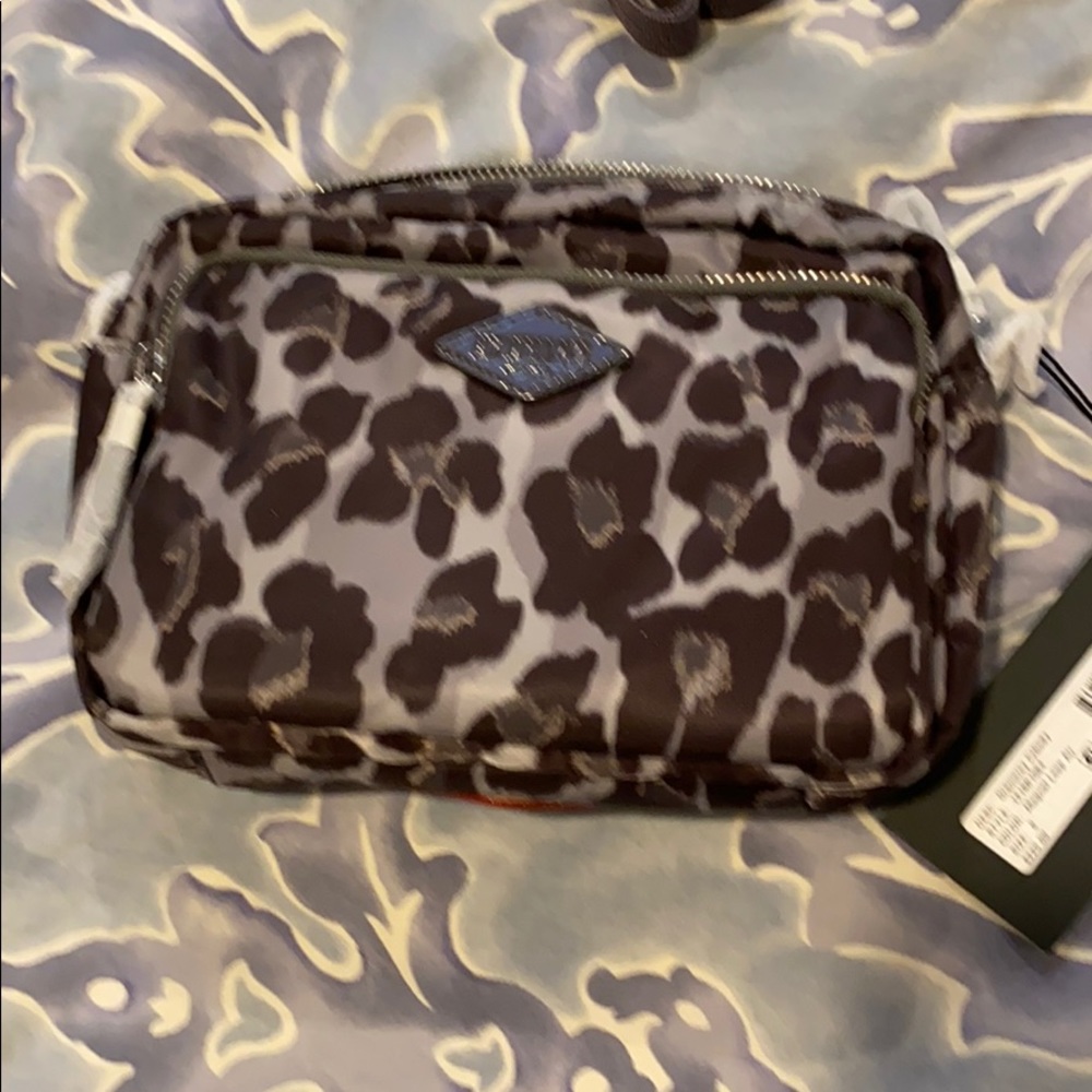 NWT MZ WALLACE Gramercy Crossbody leopard - Picture 2 of 13